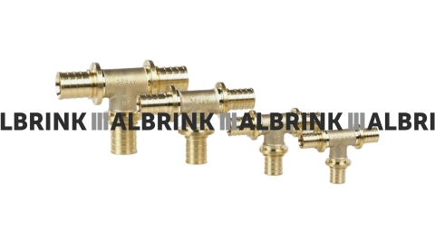 Тройник РЕХАУ равнопроходный MX