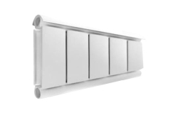 Алюминиевый Дизайн радиатор SILVER S 200 эксклюзивное покрытие 