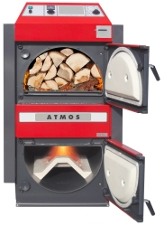 Твердотопливный пиролизный  котел ATMOS DC 25S