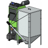 Пеллетный котел Sakovich Pellet Universal 36 кВт (бункер 400 л.)