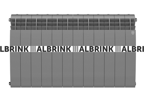 Радиатор Royal Thermo BiLiner 500 /Silver Satin - 12 секц. 