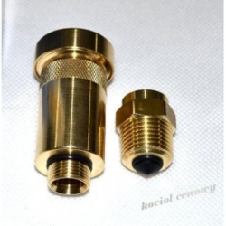 Автоматический воздухоотводчик с отсечным клапаном 1/2" с функцией AQUASTOP 