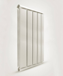 Алюминиевый Дизайн радиатор SILVER S 1100 эксклюзивное покрытие   