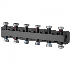 Распределительный коллектор Varmega V-Flow до 5 контуров, сталь, с термоизоляцией