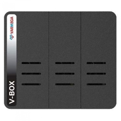 Термоизоляционный блок Varmega V-Box с коллектором и гидравлическим разделителем, 3 контура, DN20