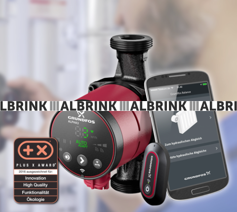 Насос циркуляционный Grundfos Alpha 3 25-60