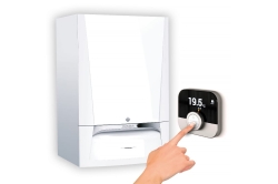 Конденсационный газовый котел De Dietrich АМС 90 Diematic Evolution со встроенной погодозависимой панелью 