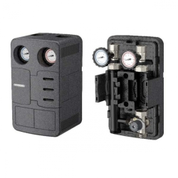 Насосная группа Varmega V-Flow с 3-ходовым клапаном, DN25, нержавеющая сталь, без насоса и привода