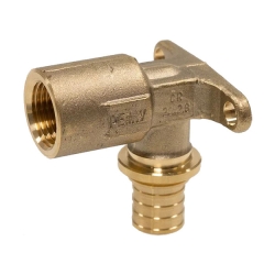 Угольник настенный с длинным патрубком, внутренняя резьба MX