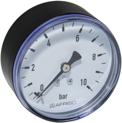 Манометр для систем отопления тип RF Afriso AX 63мм 0-6 бар 14