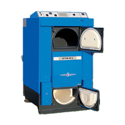 Твердотопливный пиролизный  котел ATMOS DC 100