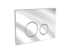 Панель смыва РЕХАУ NOVA ORB STEEL с круглыми клавишами, нержавеющая сталь, цвет нержавеющая сталь, глянцевый