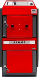 Твердотопливный пиролизный  котел ATMOS DC 18S под пеллетную горелку