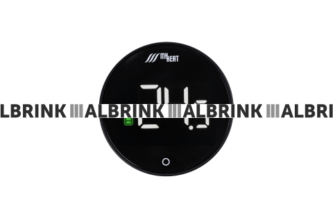 Комнатный термостат MyHeat (черный)