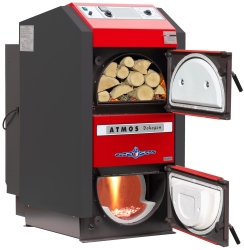 Твердотопливный пиролизный  котел ATMOS DC 50S