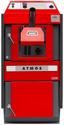 Твердотопливный пиролизный  котел ATMOS DC 25 S под пеллетную горелку