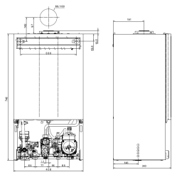 Котел газовый Wolf двухконтурный класса Премиум ComfortLine CGG-3K-18  