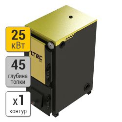 Стальной твердотопливный котел LTEC Eco 25  