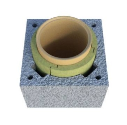 Система дымохода KAMEN Uniwersal S, D140, размер блока 36X36X33 (без вентиляции)