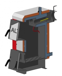 Котел отопительный твердотопливный  водогрейный ALTEP КТ-1Е-NM-16 кВт Mini