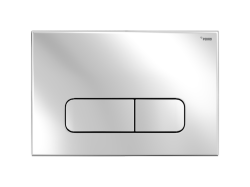 Панель смыва РЕХАУ NOVA ELLIPSE 001 с овальными клавишами, пластик, хром, глянцевый