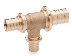 Тройник РЕХАУ с уменьшенным боковым и торцевым проходами RX+