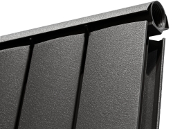 Алюминиевый Дизайн радиатор SILVER S 300 эксклюзивное покрытие  