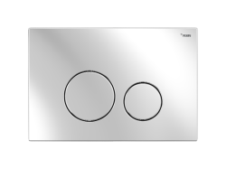 Панель смыва РЕХАУ NOVA ORB STEEL с круглыми клавишами, нержавеющая сталь, цвет нержавеющая сталь, глянцевый