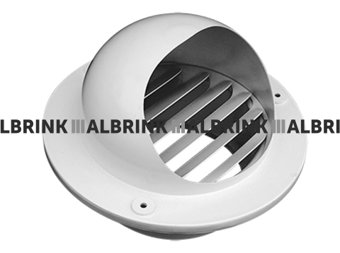 Решетка наружная SHUFT SGW (сталь, белая)