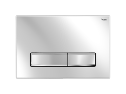 Панель смыва РЕХАУ NOVA LONG 001 с прямоугольными клавишами, пластик, хром, глянцевый